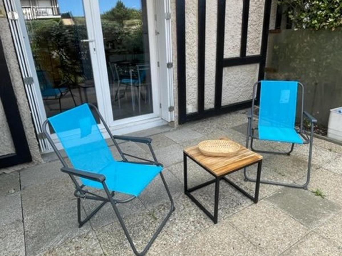 Studio Avec Terrasse, Parking Prive Et Acces Direct A La Plage - Fr-1-465-86 메르빌프랑세빌플라쥐 외부 사진